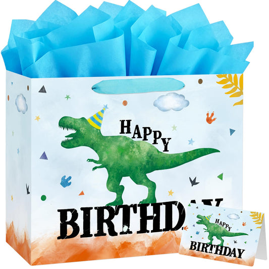 Yusenguan bolsa frontal con diseño dinosaurio que destaca en fiestas