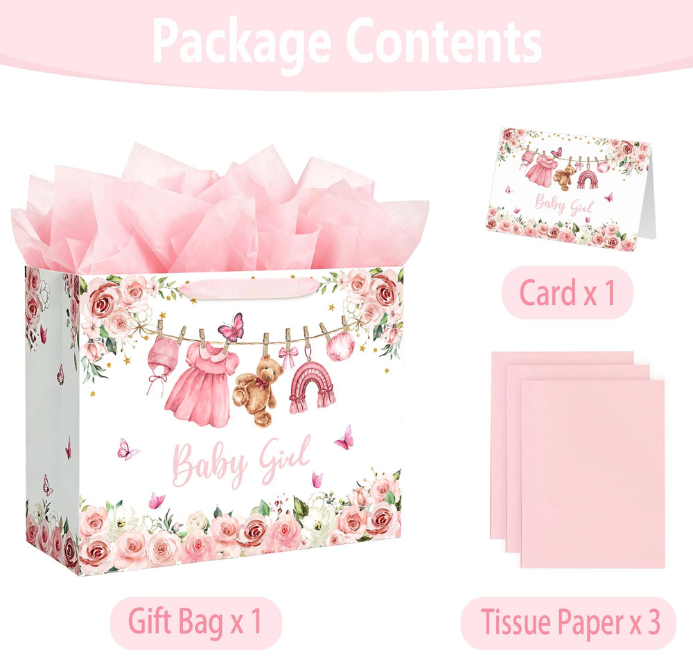 Yusenguan interior con papel seda rosa listo para envolver regalos