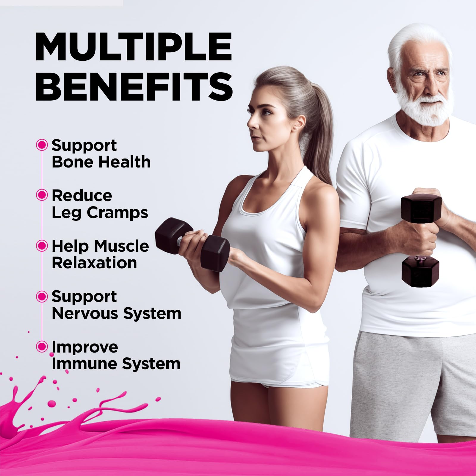 Etiqueta nutricional Yutiny, detalle de D3, K2, magnesio y citrato de calcio