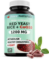 Yuve envase frontal mostrando 120 cápsulas y diseño claro para confianza