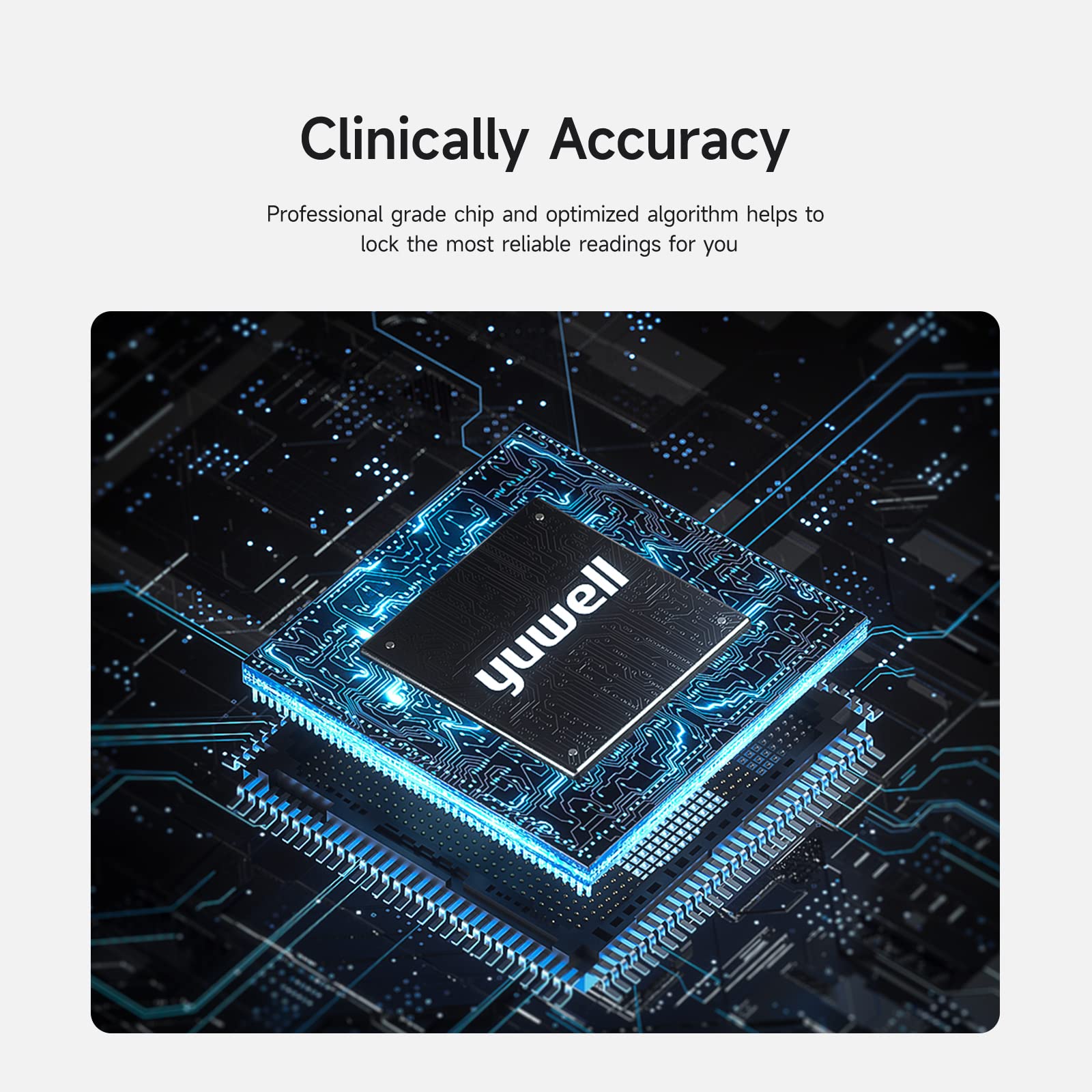 yuwell caja y manual mostrando información y accesorios incluidos