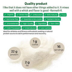 Z Natural Foods comparación de tamaño 1 lb para escala y duración de uso