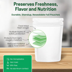 Z Natural Foods etiqueta de ingredientes limpia sin aditivos ni rellenos