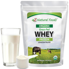 Z Natural Foods frente del paquete mostrando el producto orgánico y limpio