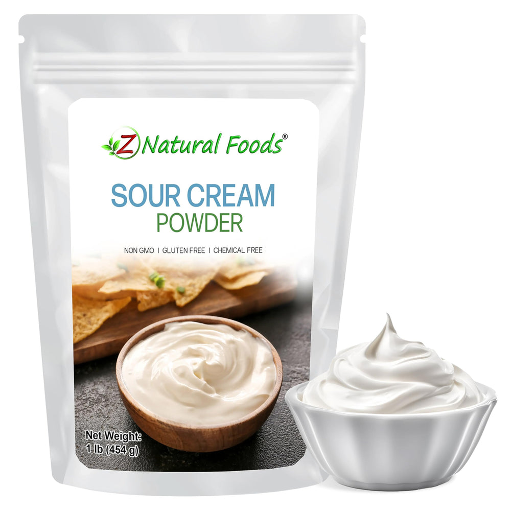 Z Natural Foods frente del envase mostrando marca y conveniencia
