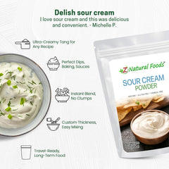 Z Natural Foods proceso de mezcla con varillas para resultados cremosos