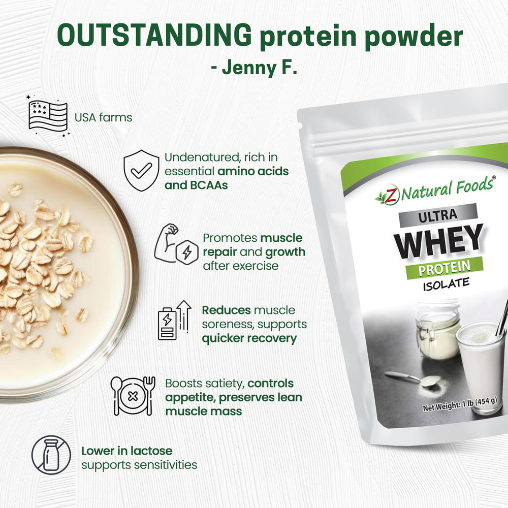 Z Natural Foods batido listo, aporte proteico sin alterar sabor