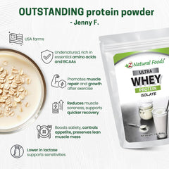 Z Natural Foods batido listo, aporte proteico sin alterar sabor