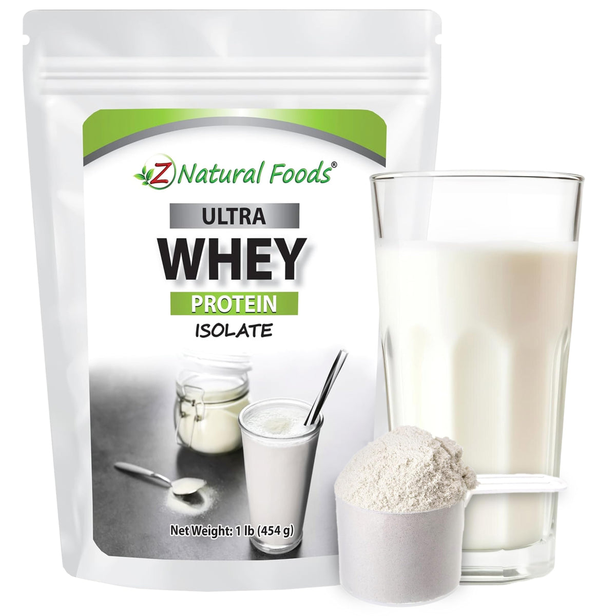 Z Natural Foods envase frontal mostrando diseño y claridad del producto