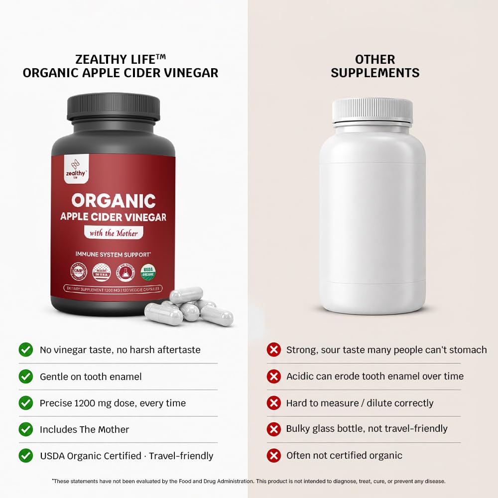 Z Zealthy Life envase sobre fondo natural, resaltando ingredientes orgánicos