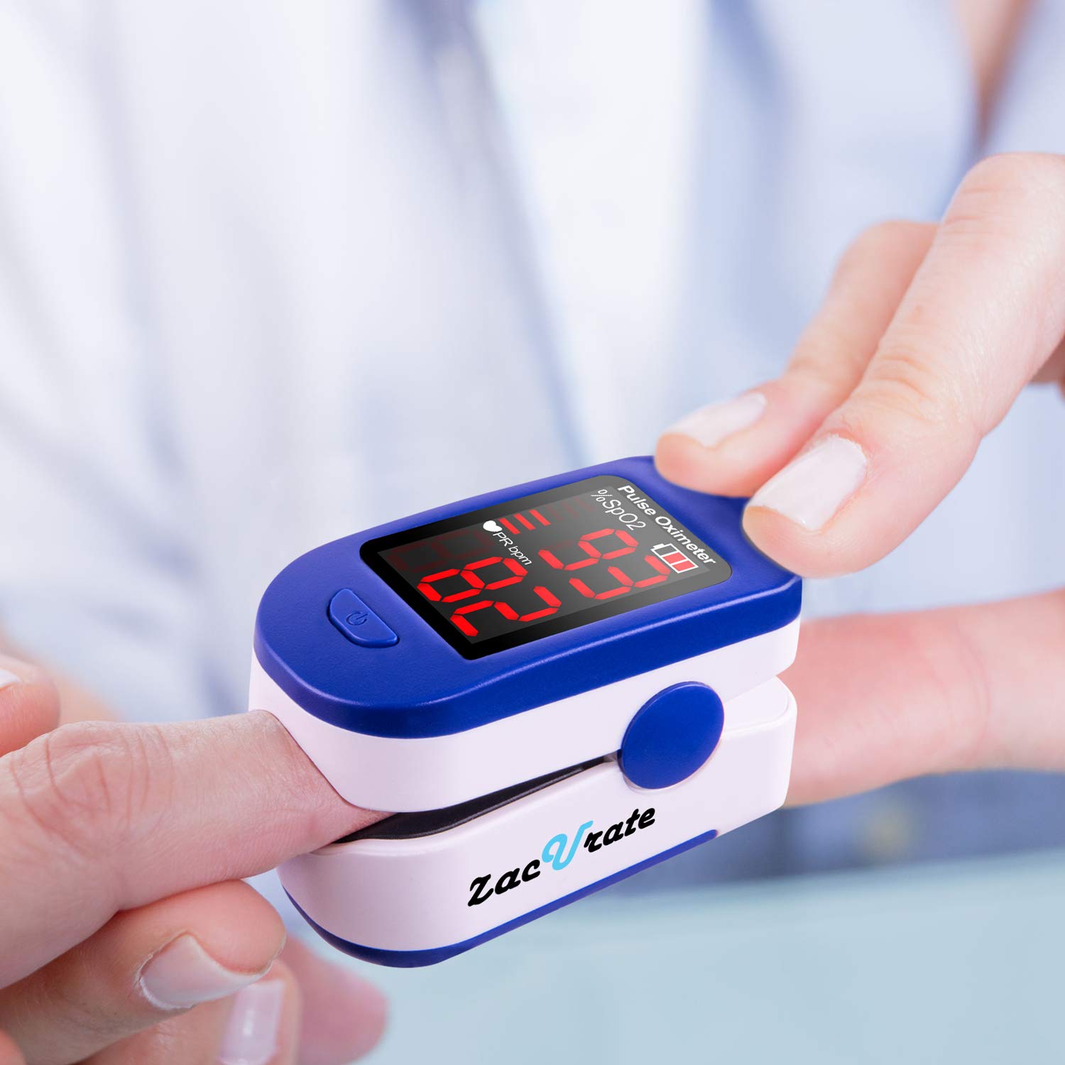Zacurate 500BL cámara para dedo con resorte inteligente ajustable