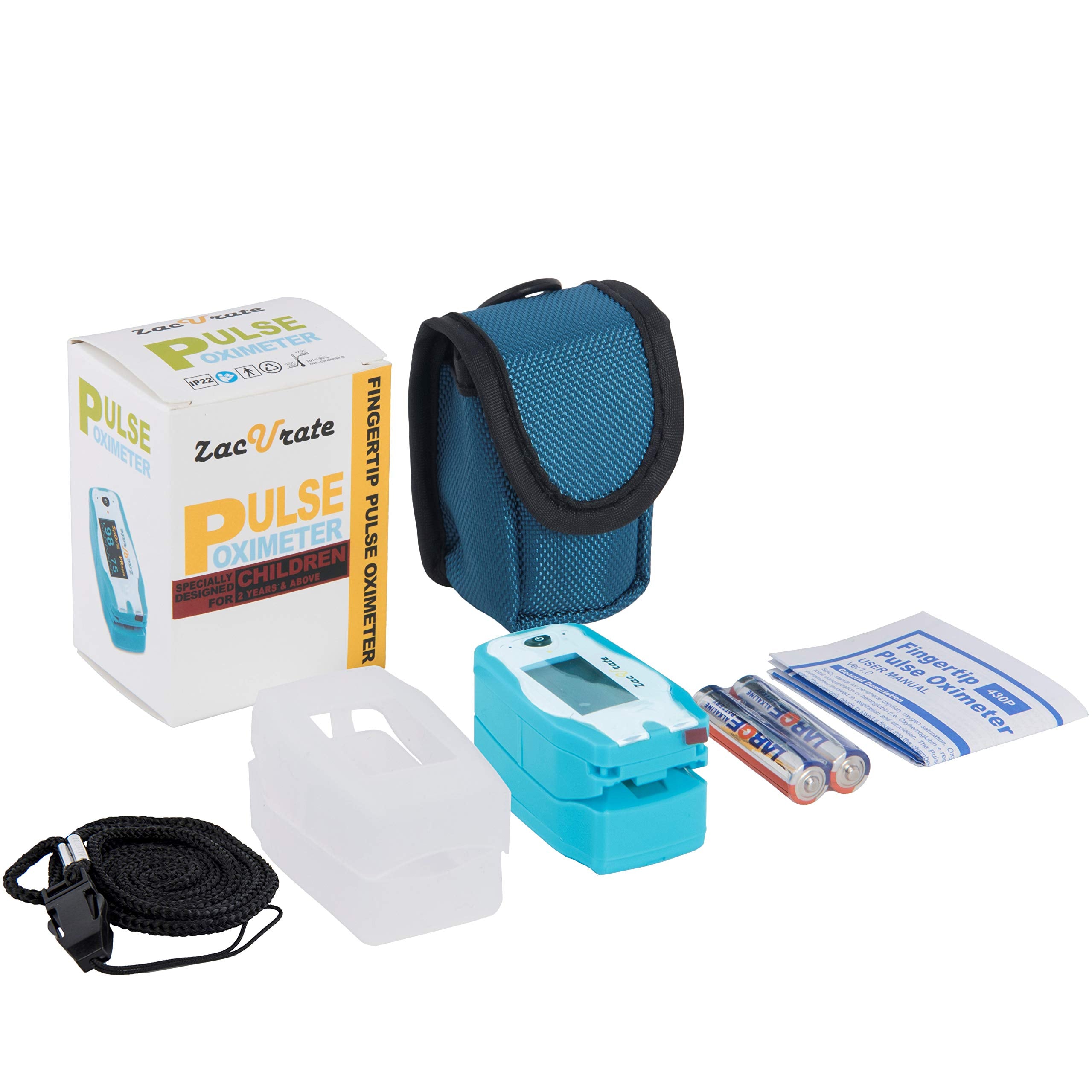Zacurate con pilas, funda y lanyard listo para usar