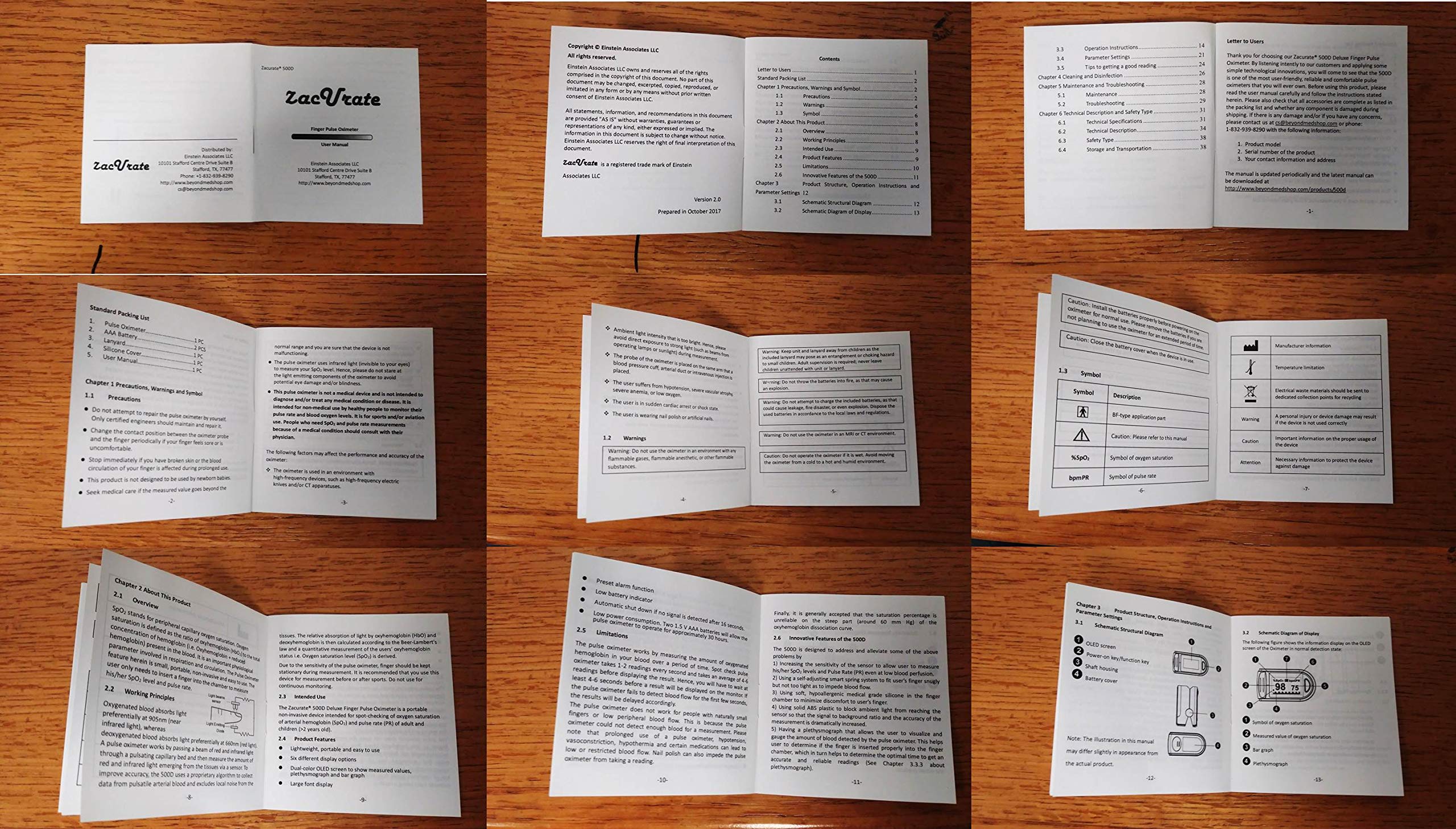 Empaque del Zacurate 500C y todos los elementos incluidos del kit completo