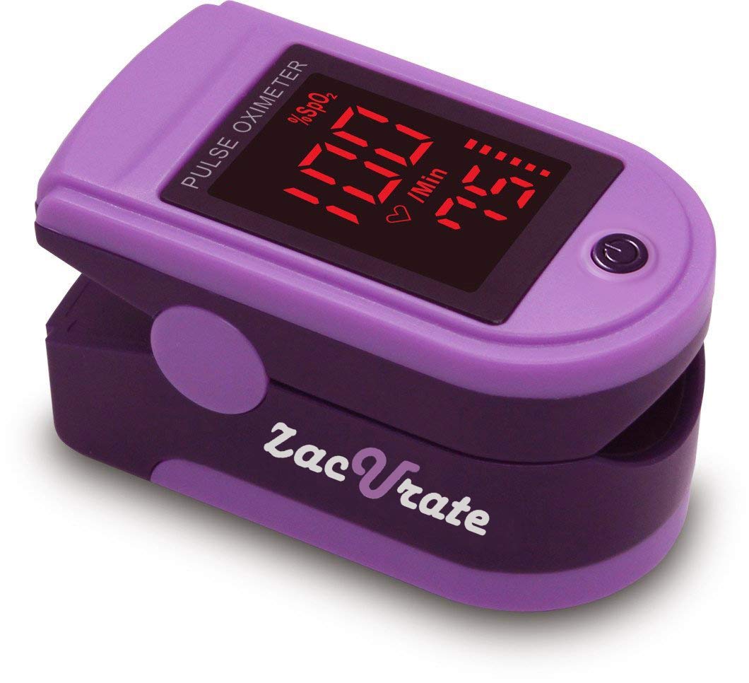 Zacurate Pro Series 500DL frontal en Mystic Purple mostrando beneficio de lectura clara