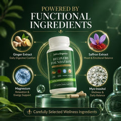 Zafira Organics en uso sobre un escritorio para rutina diaria y concentración