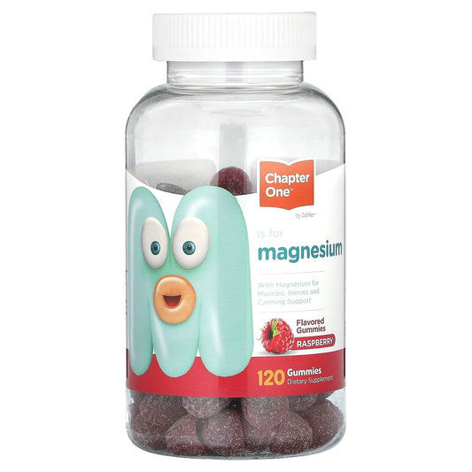 Zahler envase frontal de gominolas de magnesio, práctico para rutinas familiares