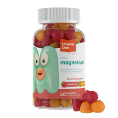 Zahler envase frontal de gomitas magnesio claro y atractivo
