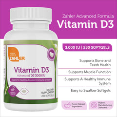 Cápsula Zahler Vitamin D3 en la mano para comparar tamaño y comodidad de uso