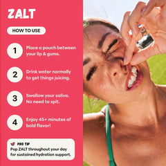ZALT dentro de bolso de deportista ideal para entrenamientos