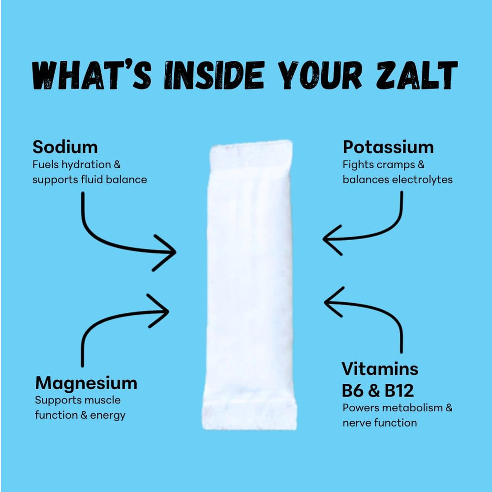 ZALT pouch en el labio mostrando uso manos-libres beneficioso