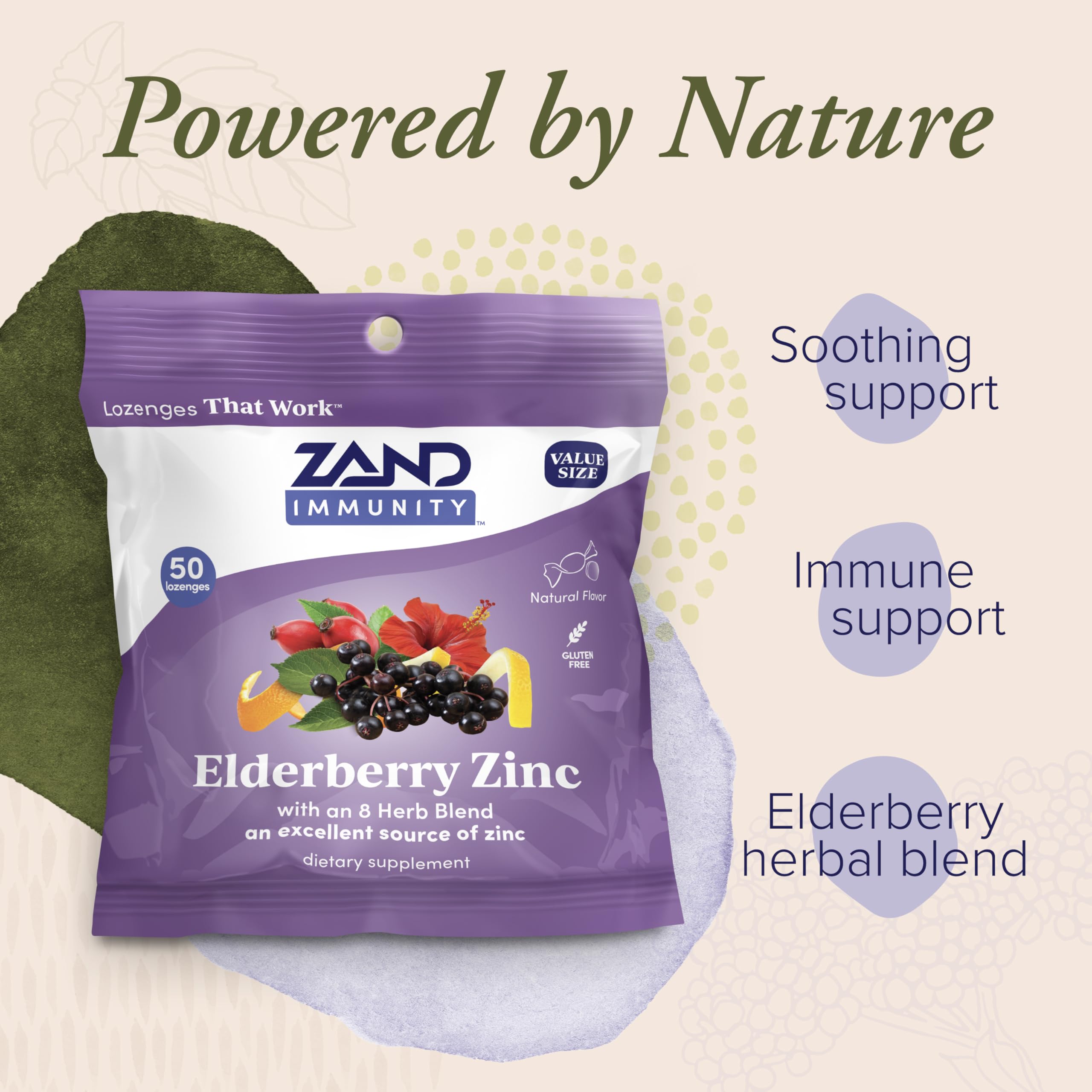 ZAND frasco abierto con pastillas dentro, almacenamiento práctico