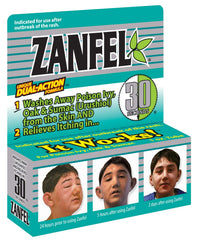 Zanfel primer plano de textura para ver consistencia y facilitar limpieza