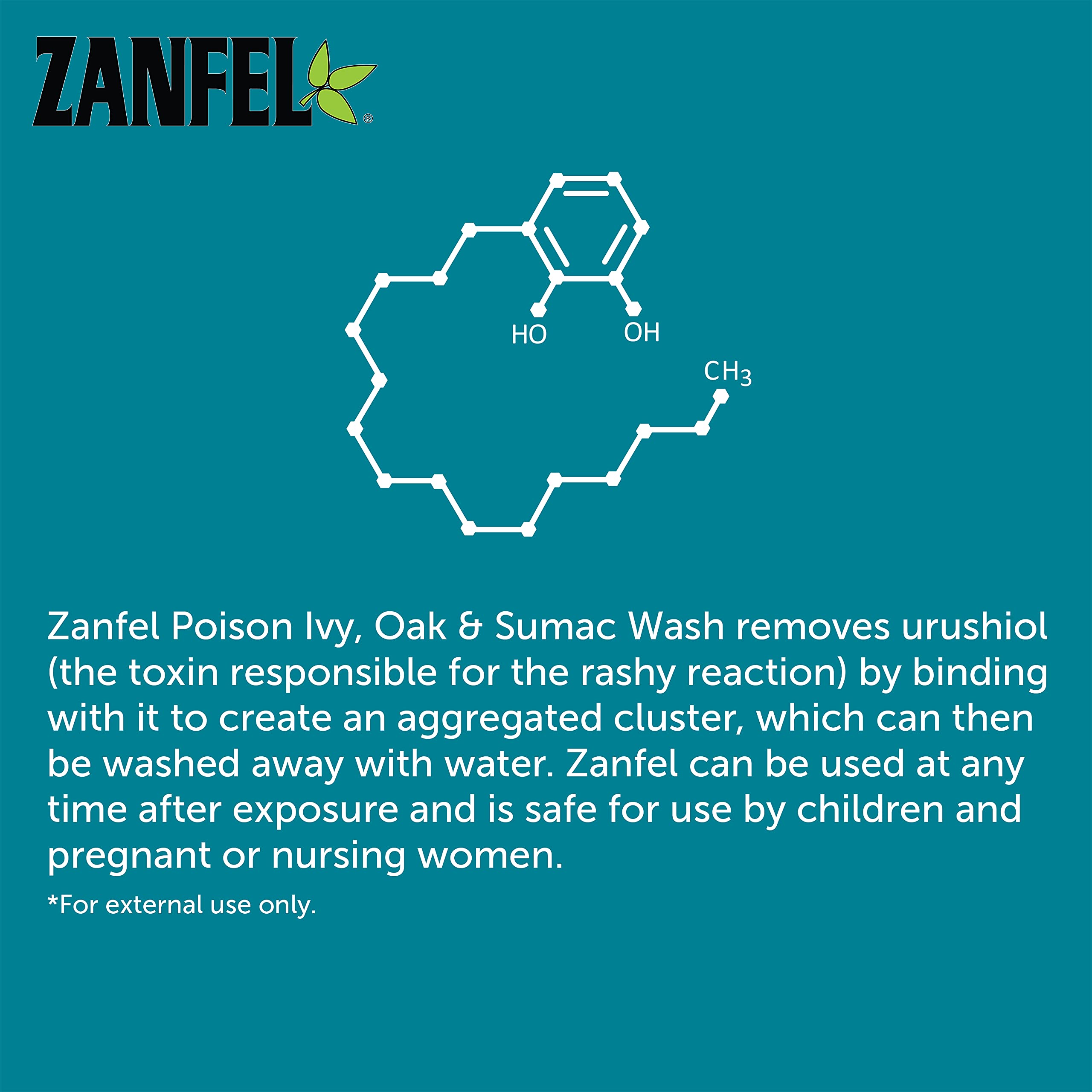 Zanfel en mochila de senderismo ideal para emergencias al aire libre