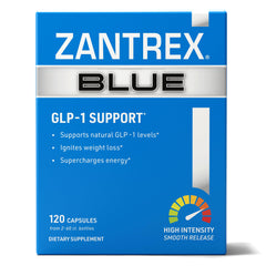 Zantrex frasco frontal mostrando diseño y beneficio energético