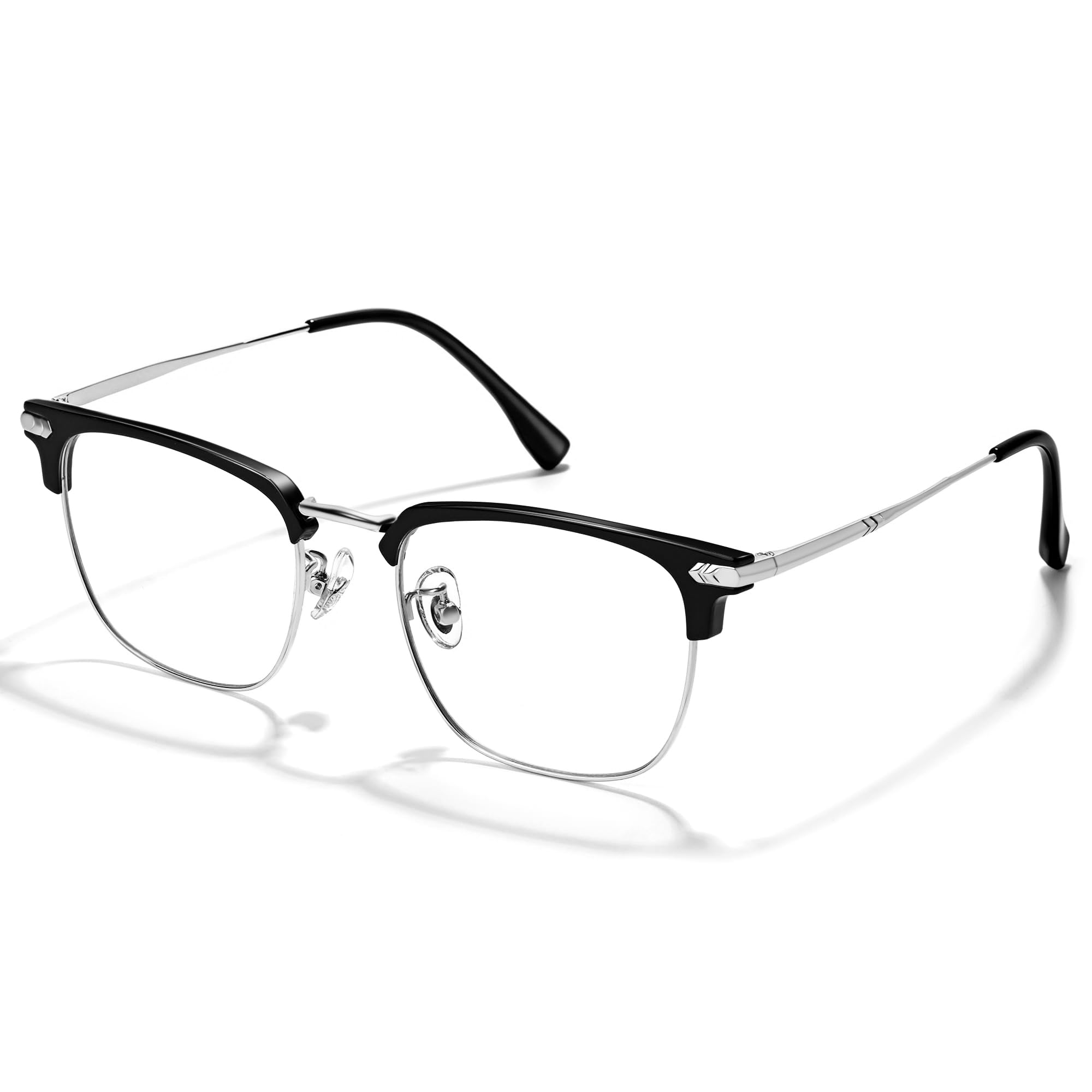 ZanyLen gafas browline frontal mostrando estilo y confort