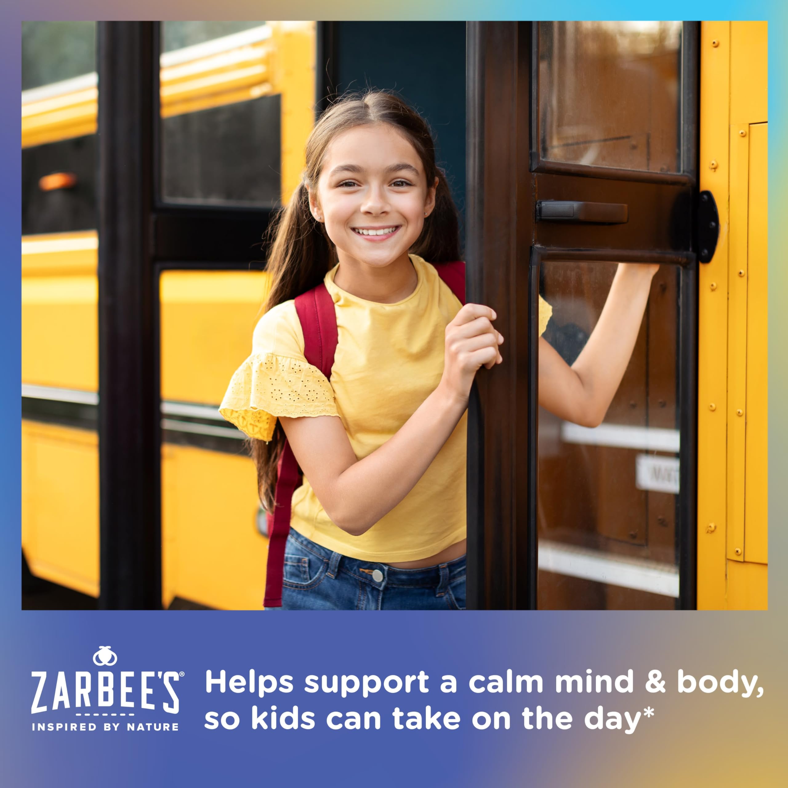 Zarbee's etiqueta con información nutricional visible para revisar ingredientes