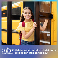 Zarbee's etiqueta con información nutricional visible para revisar ingredientes