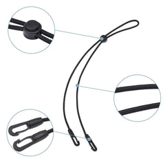 ZASIE clip de nailon en primer plano ofrece agarre seguro