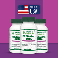 Zaytun Vitamins sello Halal y GMP visibles que indican certificación y control de calidad