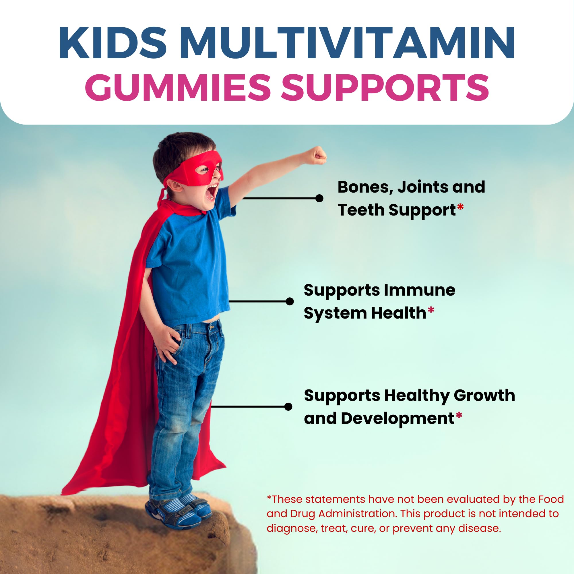 Zaytun Vitamins gomita en mano para comparar tamaño y dosis