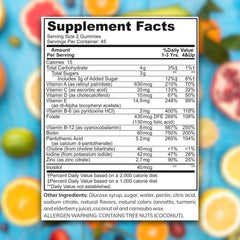 Zaytun Vitamins textura de gomitas suave para fácil masticación