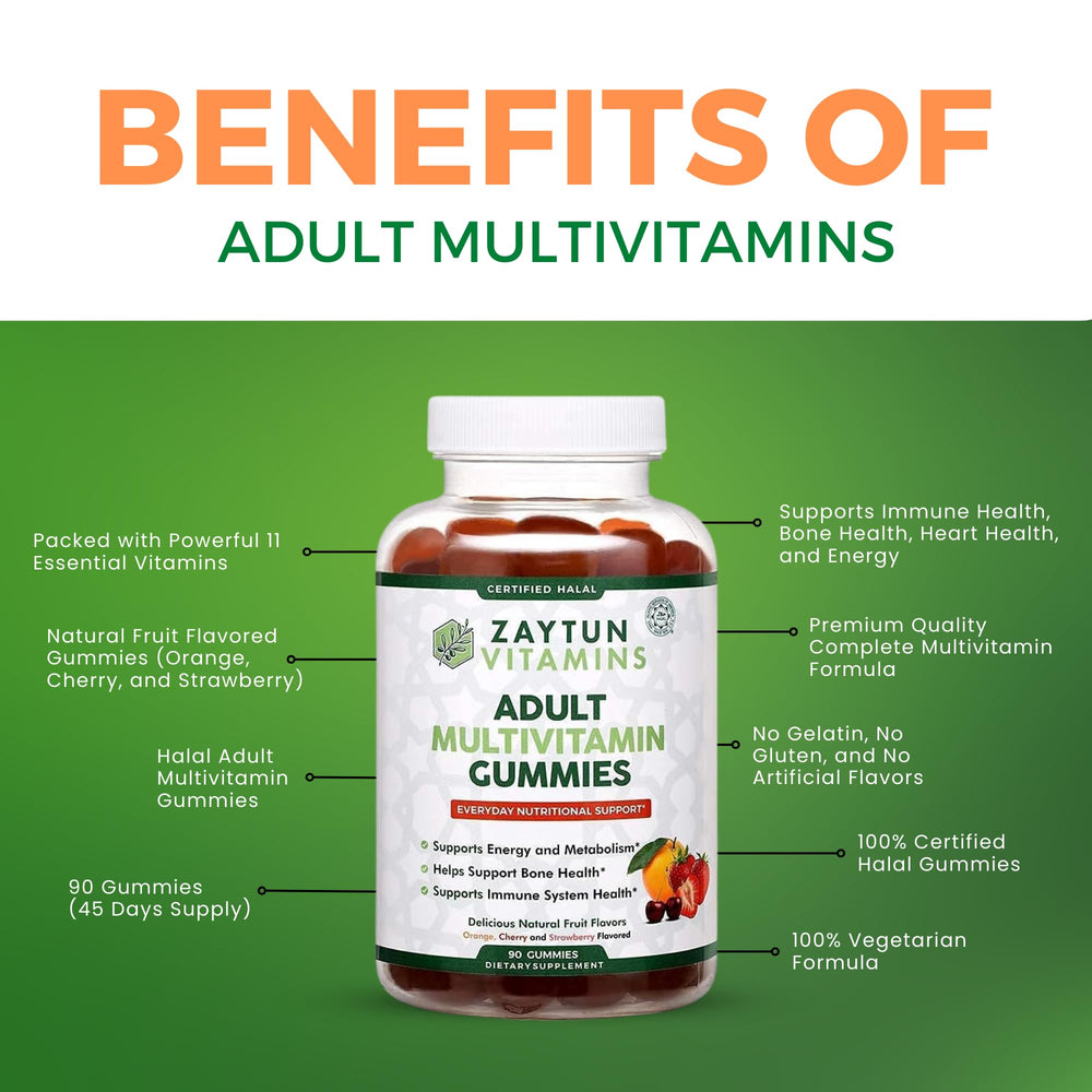 Zaytun Vitamins comparación de tamaño frente a una moneda para escala