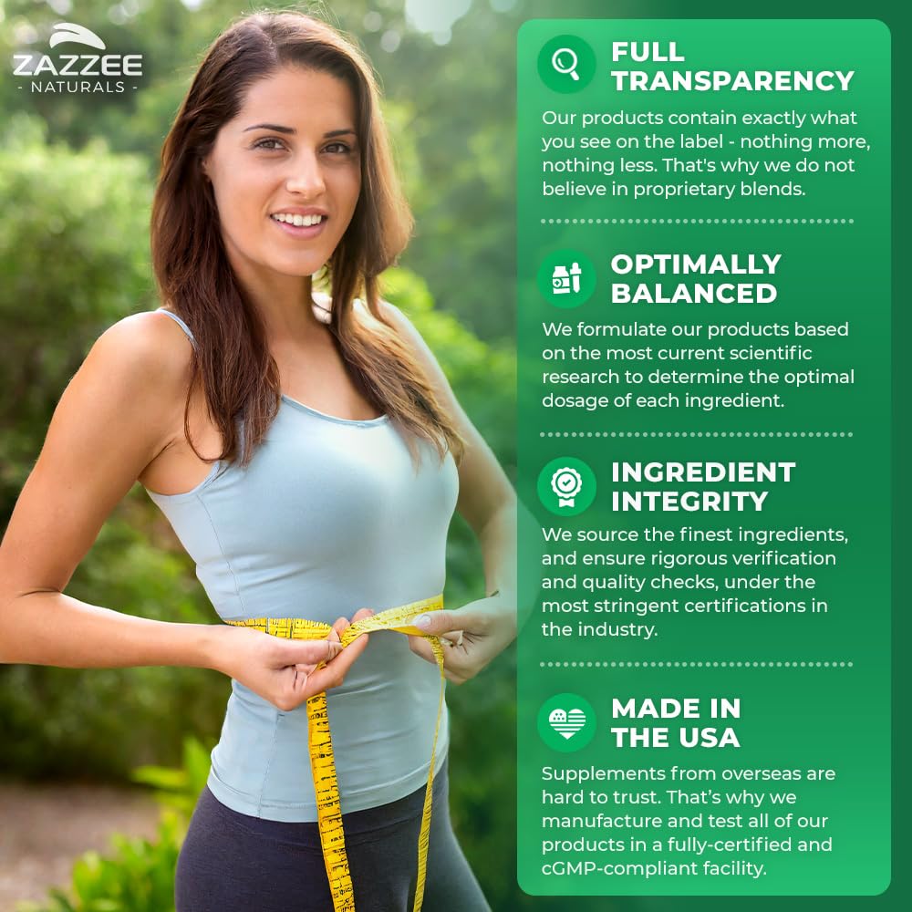 Zazzee cápsula abierta enseñando contenido vegetal y potencia visible