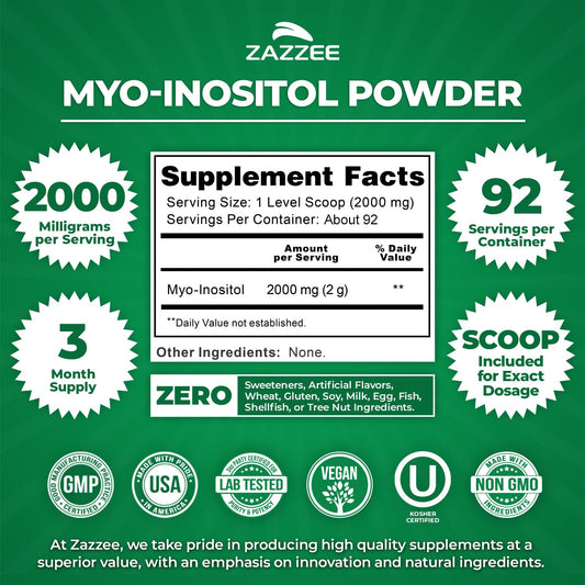 Zazzee cuchara dosificadora 2000 mg para medición exacta
