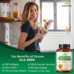 Zazzee primer plano de cápsula blanda con brillo y textura, fácil de tragar