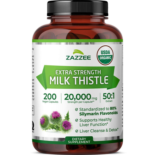 Zazzee frontal del envase con diseño y beneficio de alta concentración