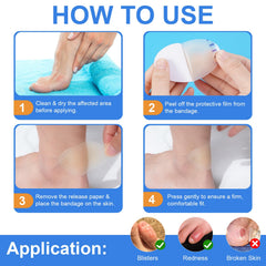 ZBQIEX apósito dentro de zapatilla deportiva, resistente al sudor