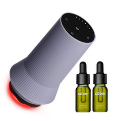 ZDEER frontal del dispositivo mostrando diseño ergonómico y fácil agarre