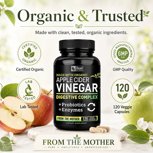 Zeal Naturals cápsulas abiertas para ver su tamaño y fácil ingestión