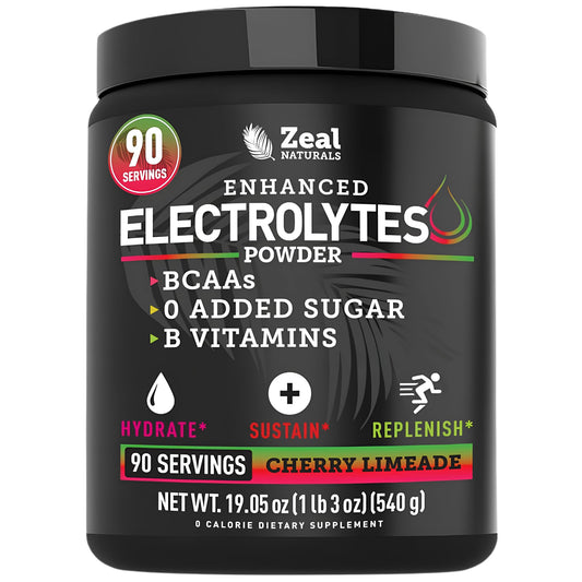 Zeal Naturals frente del envase mostrando marca y sabor para identificación rápida