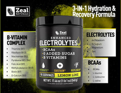 Comparación de tamaño Zeal Naturals 90 porciones para duración estimada