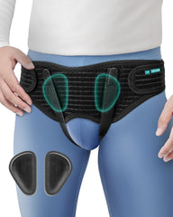 ZEAZEN vista frontal del cinturón mostrando diseño y sujeción cómoda