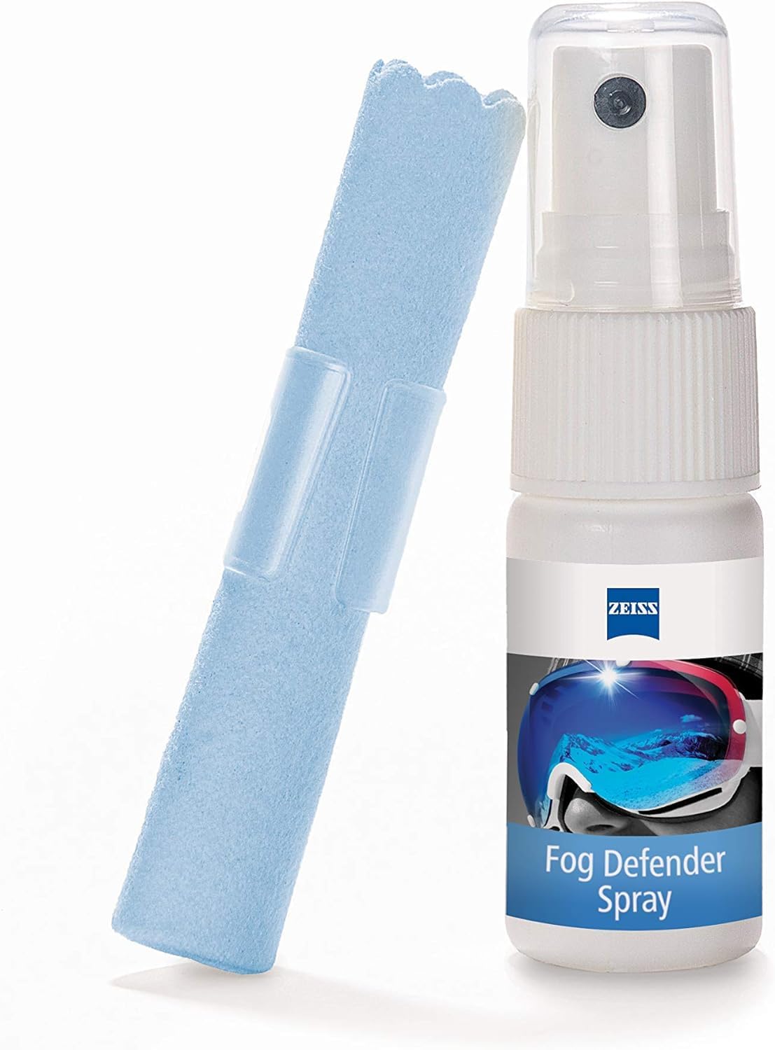 ZEISS detalle de la botella spray que facilita aplicación precisa sin residuos