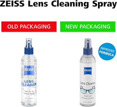 ZEISS detalle del frasco spray, boquilla precisa para uso cómodo
