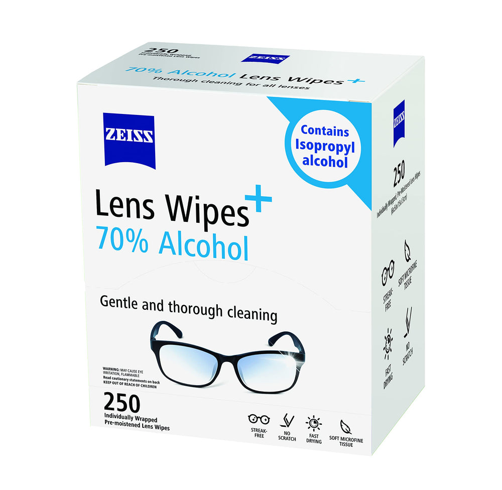 ZEISS líquido limpiador con 70% alcohol en gota, rápida evaporación y desinfección