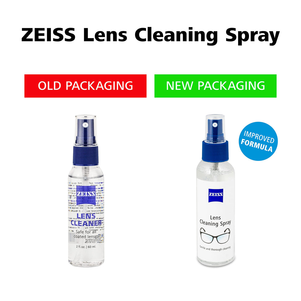 ZEISS detalle de etiqueta que muestra ingredientes y compatibilidad segura